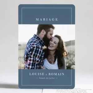 Faire-part de mariage Passionnement*Faire-part Elégant Discount