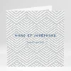 Faire-part de mariage Pattern montagneux*Faire-part Elégant Outlet