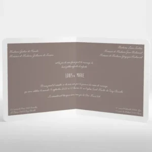 Faire-part de mariage Pattern tendance vague*Faire-part Elégant Hot