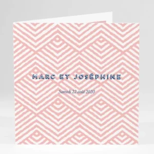Faire-part de mariage Pattern montagneux*Faire-part Elégant Outlet