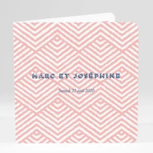 Faire-part de mariage Pattern montagneux*Faire-part Elégant Outlet