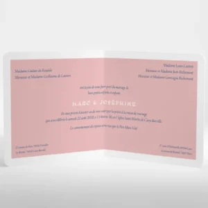 Faire-part de mariage Pattern montagneux*Faire-part Elégant Outlet