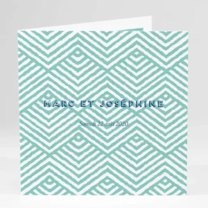 Faire-part de mariage Pattern montagneux*Faire-part Elégant Outlet