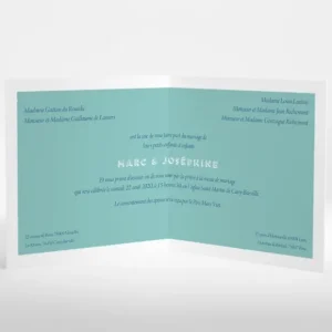 Faire-part de mariage Pattern montagneux*Faire-part Elégant Outlet