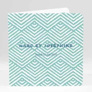 Faire-part de mariage Pattern montagneux*Faire-part Elégant Outlet