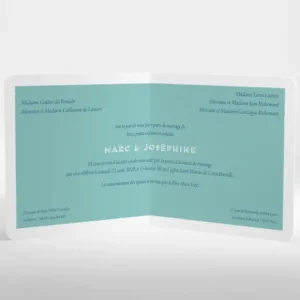 Faire-part de mariage Pattern montagneux*Faire-part Elégant Outlet