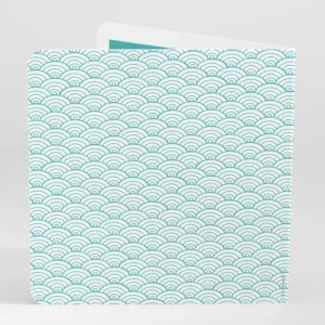Faire-part de mariage Pattern tendance vague*Faire-part Elégant Hot