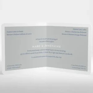 Faire-part de mariage Pattern montagneux*Faire-part Elégant Outlet