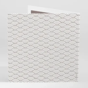 Faire-part de mariage Pattern tendance vague*Faire-part Elégant Hot