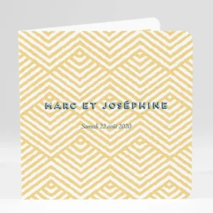 Faire-part de mariage Pattern montagneux*Faire-part Elégant Outlet