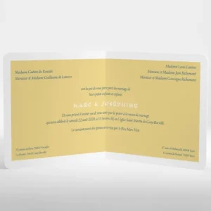 Faire-part de mariage Pattern montagneux*Faire-part Elégant Outlet