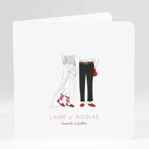 Faire-part de mariage Pays Basque*Faire-part Elégant Fashion