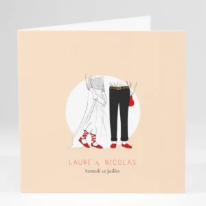 Faire-part de mariage Pays Basque*Faire-part Elégant Fashion