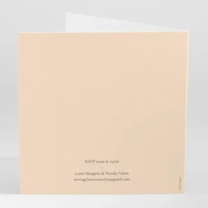 Faire-part de mariage Pays Basque*Faire-part Elégant Fashion