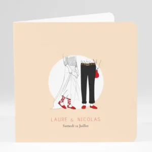 Faire-part de mariage Pays Basque*Faire-part Elégant Fashion
