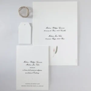 Faire-part de mariage Peche mignon*Faire-part Elégant Hot
