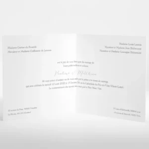 Faire-part de mariage Petit liberty etoiles*Faire-part Elégant Online