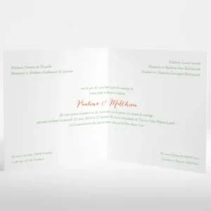 Faire-part de mariage Petit liberty etoiles*Faire-part Elégant Online