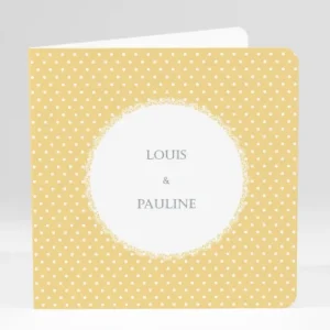 Faire-part de mariage Petite dentelle*Faire-part Elégant Discount