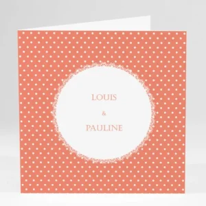 Faire-part de mariage Petite dentelle*Faire-part Elégant Discount