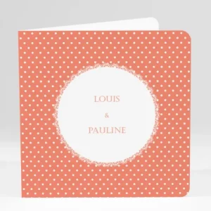 Faire-part de mariage Petite dentelle*Faire-part Elégant Discount
