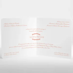 Faire-part de mariage Petite dentelle*Faire-part Elégant Discount