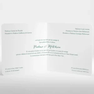 Faire-part de mariage Petit liberty etoiles*Faire-part Elégant Online
