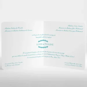 Faire-part de mariage Petite dentelle*Faire-part Elégant Discount