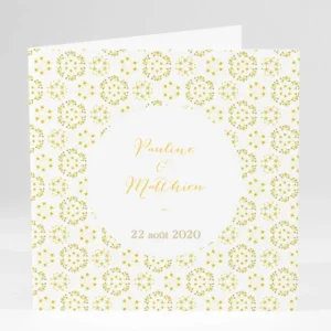 Faire-part de mariage Petit liberty etoiles*Faire-part Elégant Online
