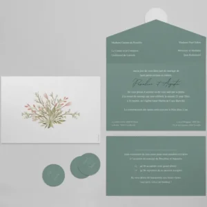Faire-part de mariage Pink*Faire-part Elégant Outlet