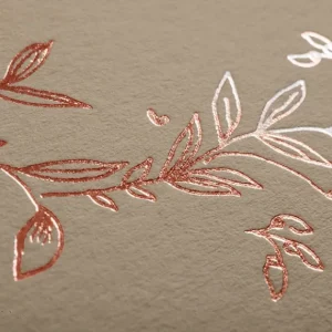 Faire-part de mariage Poesie cuivree*Faire-part Elégant Outlet