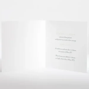 Faire-part de mariage Poesie cuivree*Faire-part Elégant Outlet