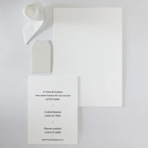Faire-part de mariage Prevenance*Faire-part Elégant New