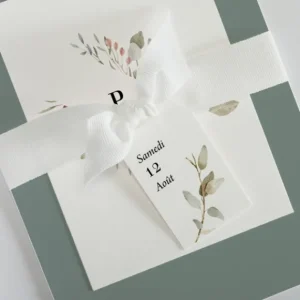 Faire-part de mariage Prevenance*Faire-part Elégant New