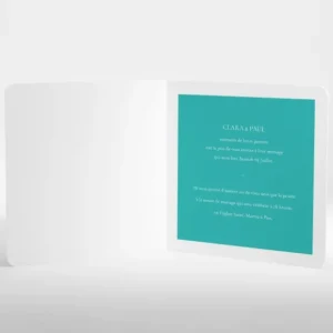 Faire-part de mariage Promesse fleurie*Faire-part Elégant Clearance
