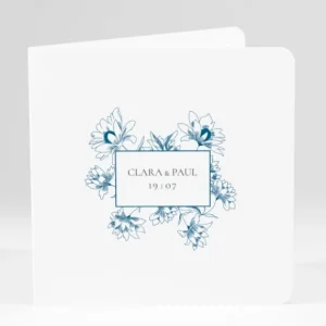 Faire-part de mariage Promesse fleurie*Faire-part Elégant Clearance