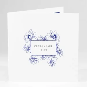 Faire-part de mariage Promesse fleurie*Faire-part Elégant Clearance