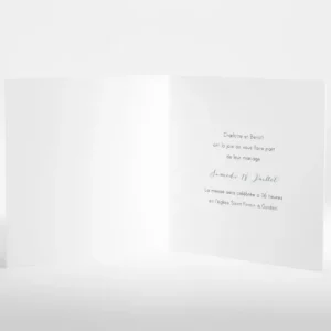 Faire-part de mariage Provence*Faire-part Elégant Discount