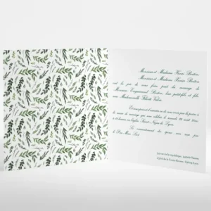 Faire-part de mariage Provencal*Faire-part Elégant Hot