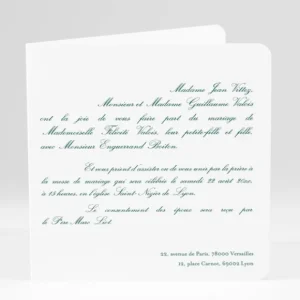 Faire-part de mariage Provencal*Faire-part Elégant Hot