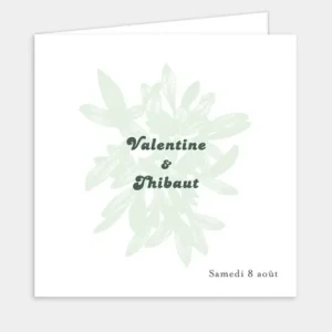 Faire-part de mariage Reve*Faire-part Elégant Hot