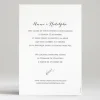 Faire-part de mariage Romance*Faire-part Elégant Best