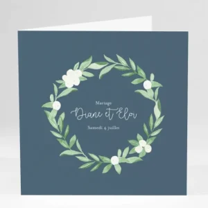 Faire-part de mariage Ronde chic*Faire-part Elégant Sale