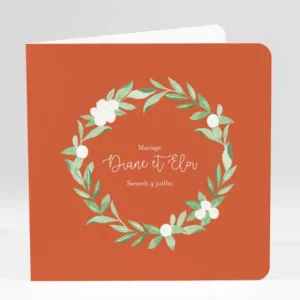 Faire-part de mariage Ronde chic*Faire-part Elégant Sale
