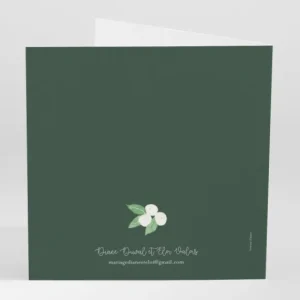 Faire-part de mariage Ronde chic*Faire-part Elégant Sale