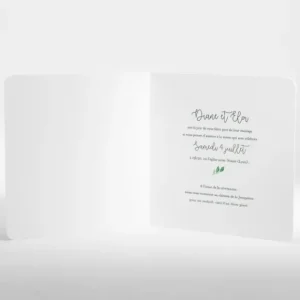 Faire-part de mariage Ronde chic*Faire-part Elégant Sale