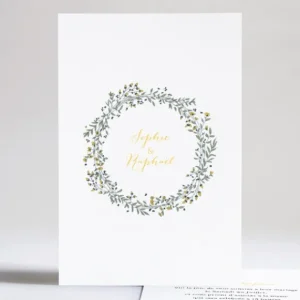 Faire-part de mariage Ronde fleurie*Faire-part Elégant Outlet
