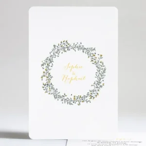 Faire-part de mariage Ronde fleurie*Faire-part Elégant Outlet