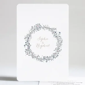 Faire-part de mariage Ronde fleurie*Faire-part Elégant Outlet