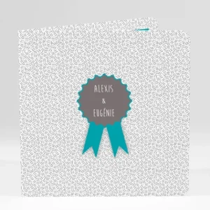 Faire-part de mariage Ruban*Faire-part Elégant New